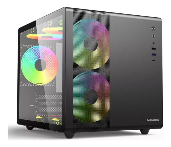 Gabinete Solarmax CM Serie 300 SF Mid Tower