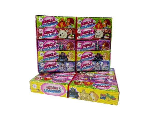 Chicles con memes Locango