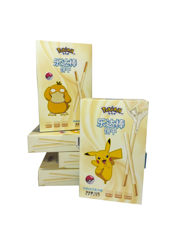 Palitos Pocky Pikachu y Psyduck